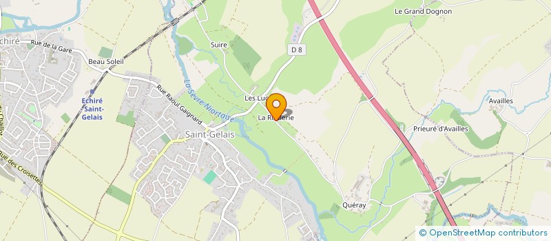 localisation de l'entreprise LE DAHU JOUEUR  SAINT-GELAIS