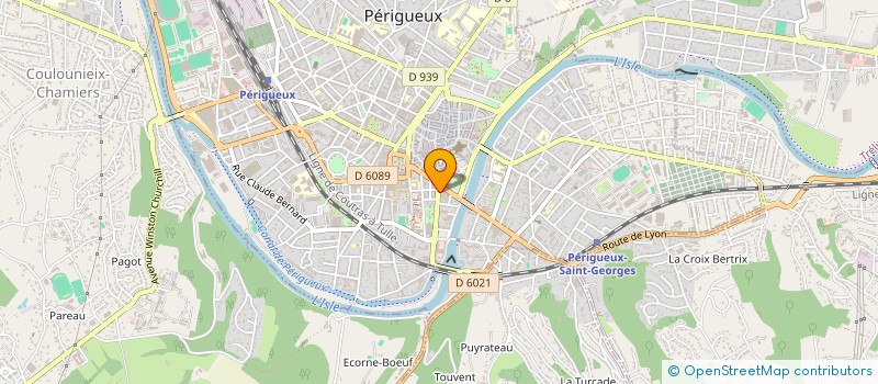 localisation de l'entreprise LE DAMIER à PERIGUEUX