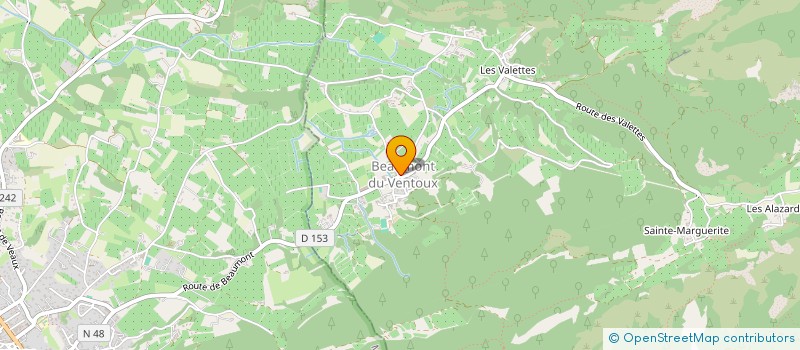 localisation de l'entreprise LE DAMIER MALAUCENIEN  MALAUCENE