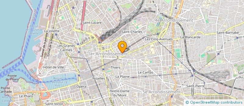 localisation de l'entreprise LE DANAOS à MARSEILLE