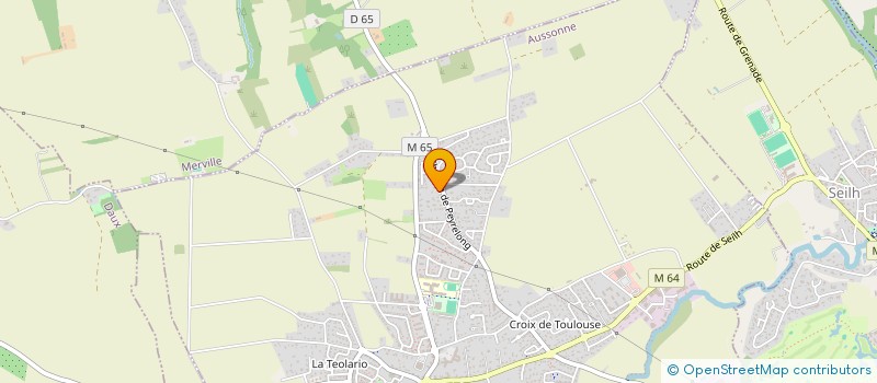 localisation de l'entreprise LE DANCING D'AUS à AUSSONNE