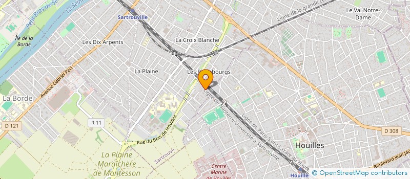 localisation de l'entreprise LE DANG  SARTROUVILLE