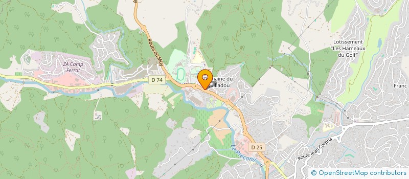 localisation de l'entreprise LE DANG à SAINTE-MAXIME