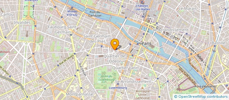 localisation de l'entreprise LE DANTON à PARIS