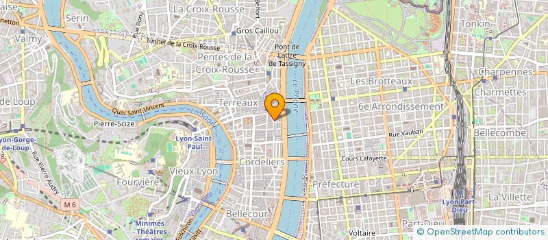 localisation de l'entreprise LE DARBOUSSET CAFE 203  LYON