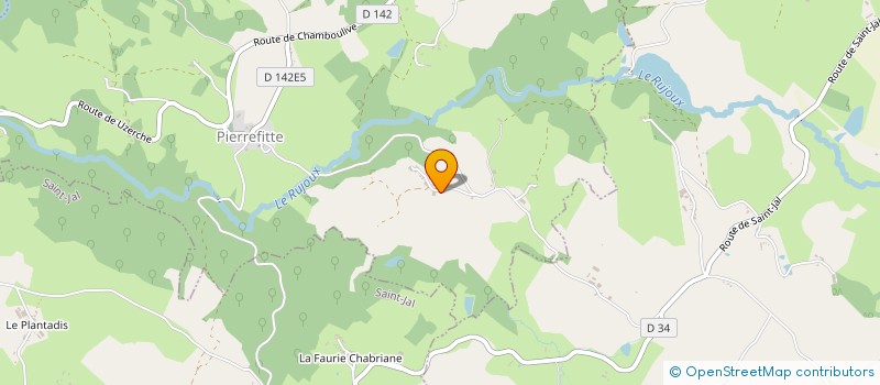 localisation de l'entreprise LE DARO  PIERREFITTE