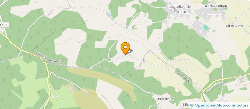 localisation de l'entreprise LE DATTIER  SAINT-ASTIER