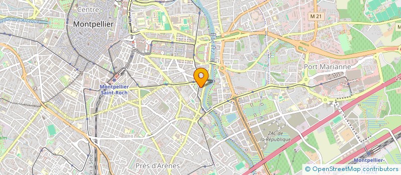 localisation de l'entreprise LE DATTIER DISTRIBUTION à MONTPELLIER