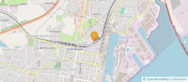 localisation de l'entreprise LE DAUPHIN à SAINT-NAZAIRE