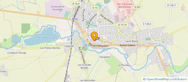 localisation de l'entreprise LE DAUPHIN à BROU