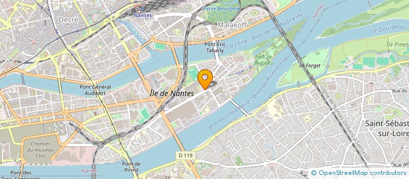 localisation de l'entreprise LE DAUPHIN à NANTES
