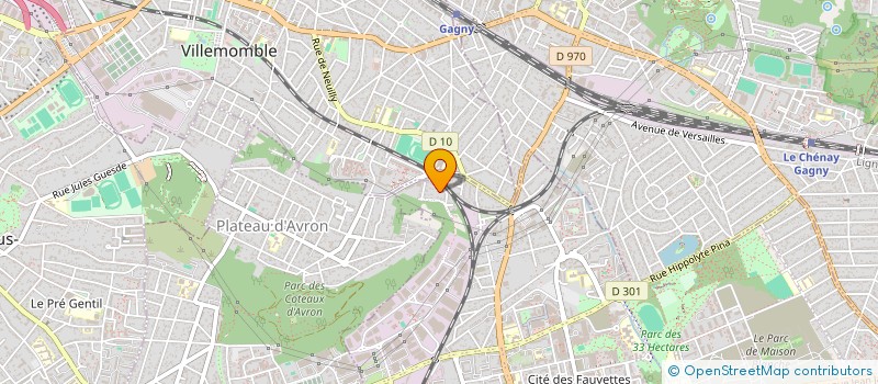 localisation de l'entreprise LE DAUPHIN à NEUILLY-SUR-MARNE