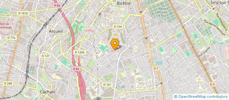 localisation de l'entreprise LE DAUPHIN  LE KREMLIN-BICETRE