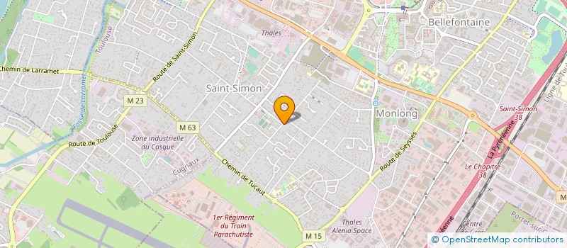 localisation de l'entreprise LE DAUPHIN NOURRICE  TOULOUSE