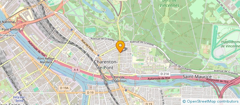 localisation de l'entreprise LE DAUPHINE à SAINT-MAURICE