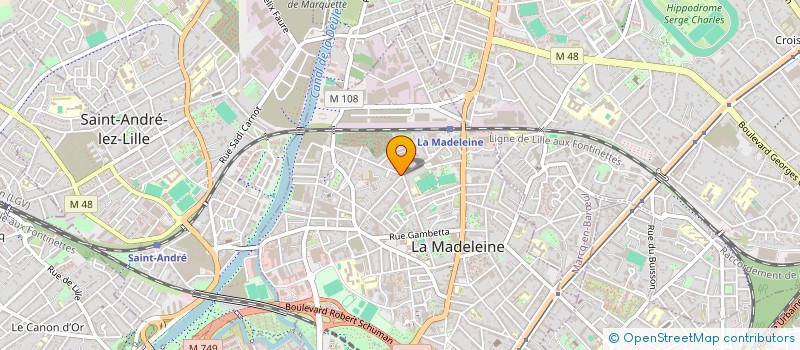 localisation de l'entreprise LE DAYLIGHT à LA MADELEINE