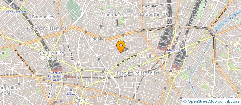 localisation de l'entreprise LE DE A COUDRE  PARIS