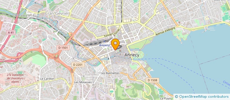 localisation de l'entreprise LE DE D'OR à ANNECY