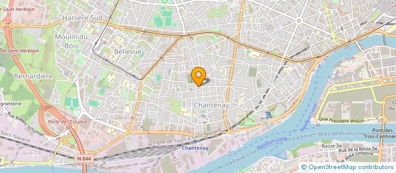 localisation de l'entreprise LE DE JOYEUX à NANTES