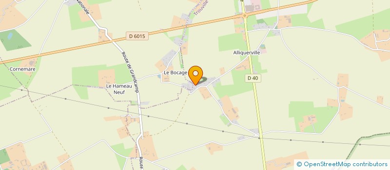 localisation de l'entreprise LE DEAN  TROUVILLE