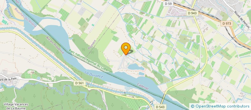 localisation de l'entreprise LE DEAUT INDIVISION  CADENET