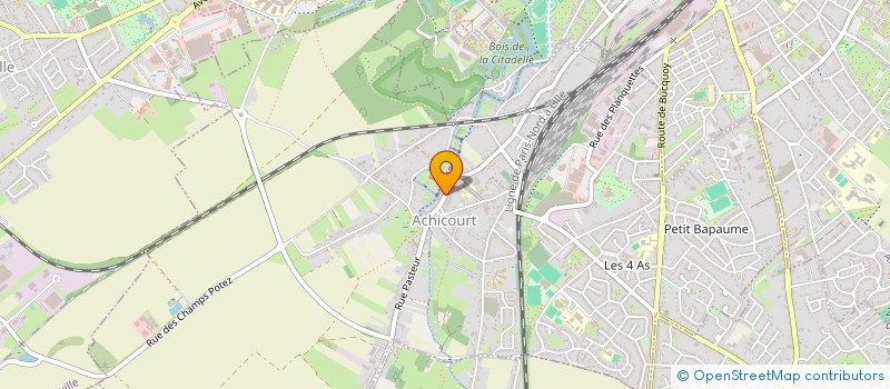 localisation de l'entreprise LE DEAUVILLE  ACHICOURT