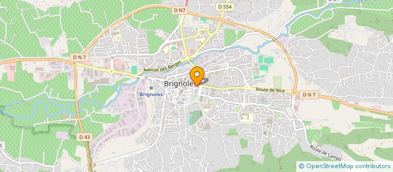 localisation de l'entreprise LE DEBOUCHEUR  CUERS