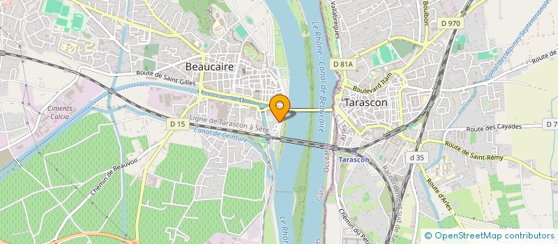 localisation de l'entreprise LE DEBOUCHEUR PROVENCAL à BEAUCAIRE