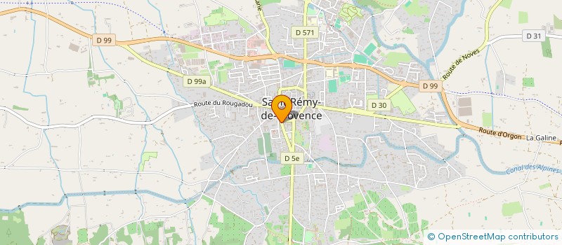 localisation de l'entreprise LE DECALE à SAINT-REMY-DE-PROVENCE