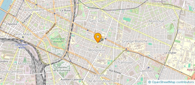 localisation de l'entreprise LE DECANTE  LYON