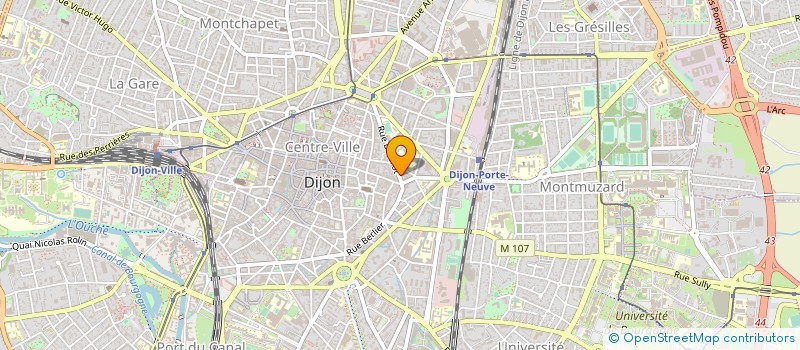 localisation de l'entreprise LE DECIME à DIJON