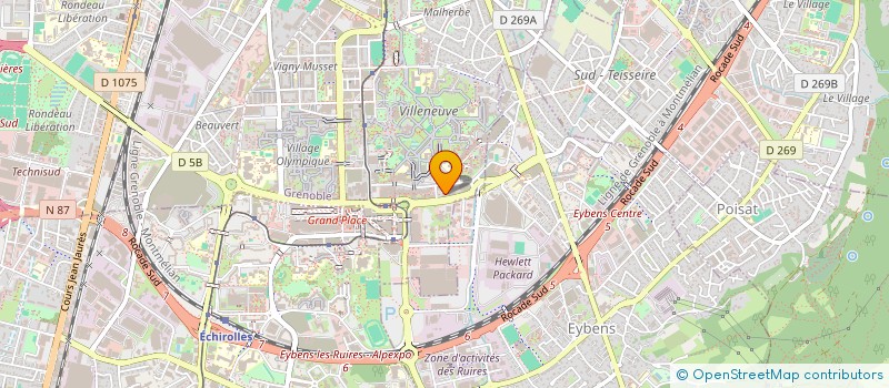 localisation de l'entreprise LE DECIMO  GRENOBLE