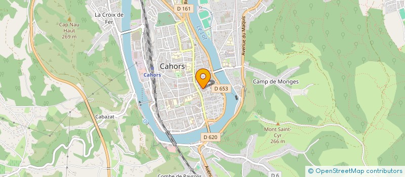 localisation de l'entreprise LE DECLIC à CAHORS