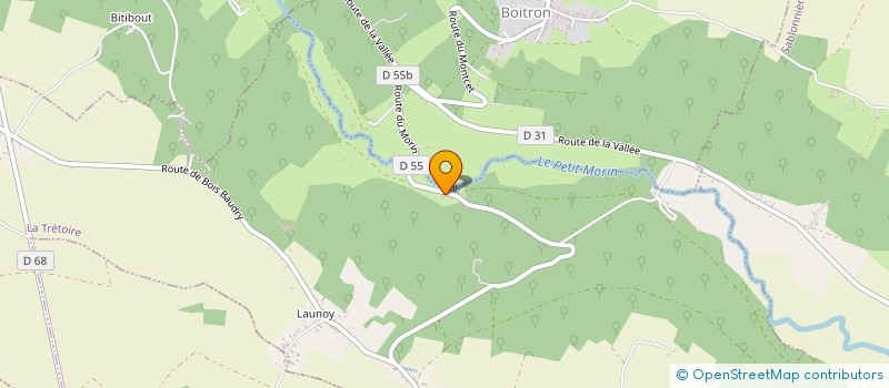 localisation de l'entreprise LE DEFI  LA TRETOIRE