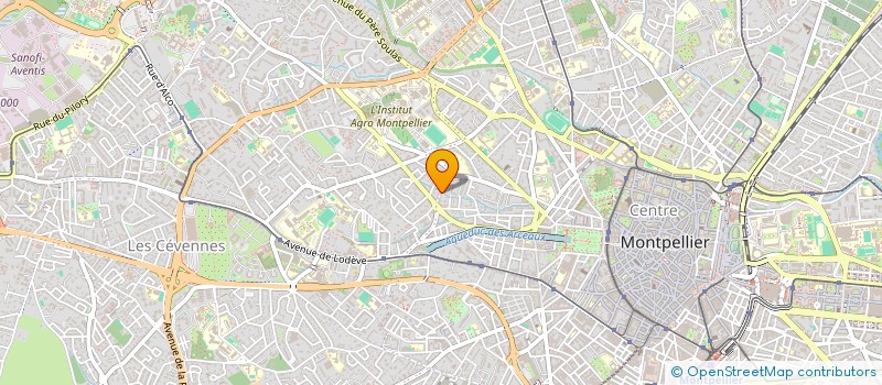 localisation de l'entreprise LE DEJEUNER SUR L'HERBE à MONTPELLIER