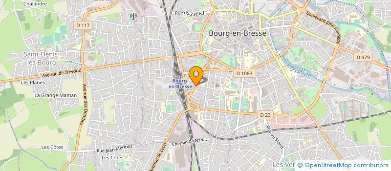 localisation de l'entreprise LE DELICE D'EMMA à BOURG-EN-BRESSE