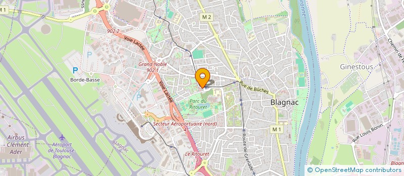 localisation de l'entreprise LE DELICE DE KARADENIZ  BLAGNAC