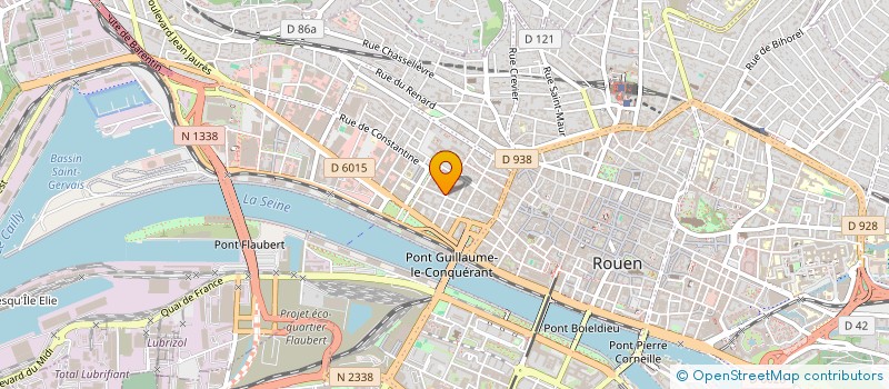 localisation de l'entreprise LE DELICE DE ROUEN à ROUEN