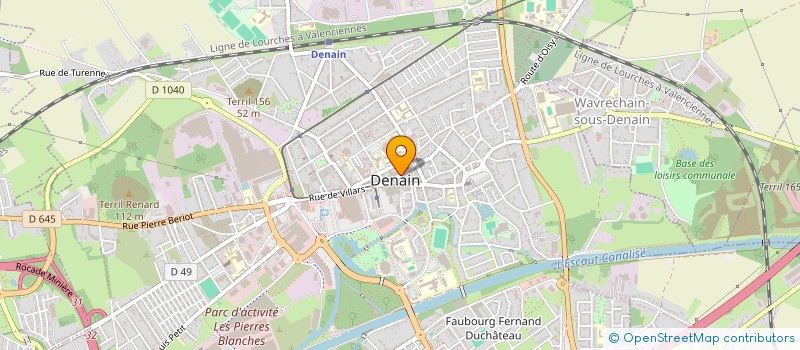 localisation de l'entreprise LE DELICE INDIEN  DENAIN