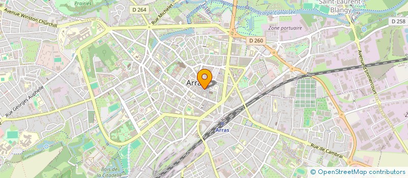 localisation de l'entreprise LE DELIS à ARRAS
