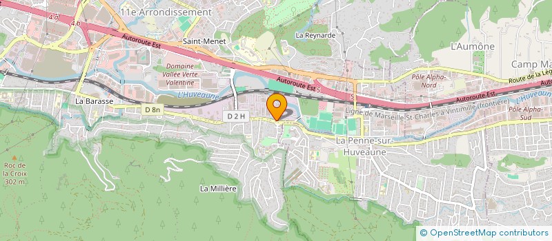 localisation de l'entreprise LE DELLYS à MARSEILLE
