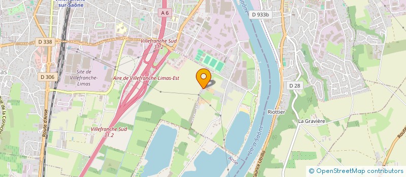 localisation de l'entreprise LE DELPHINIUM  VILLEFRANCHE-SUR-SAONE