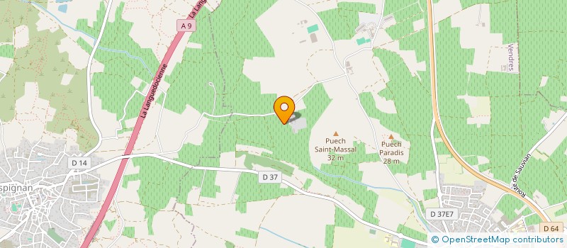 localisation de l'entreprise LE DELTA  VENDRES