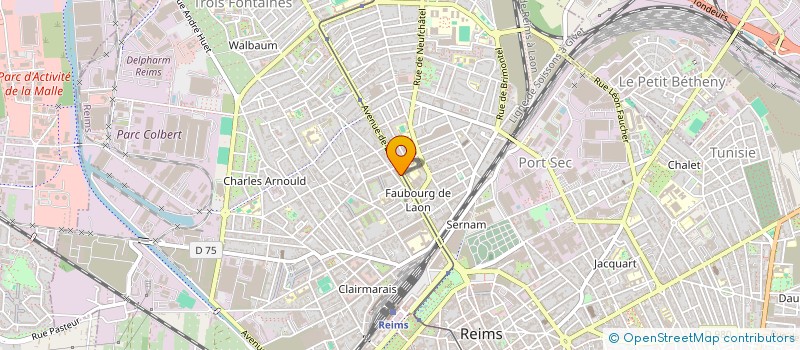 localisation de l'entreprise LE DEMNATI  REIMS