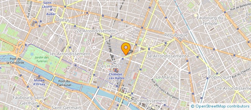 localisation de l'entreprise LE DENICHEUR DISTRIBUTION à PARIS