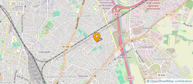 localisation de l'entreprise LE DENICHEUR MODE à TOULOUSE