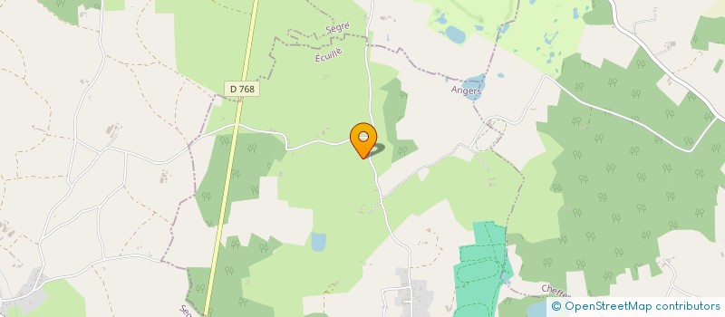 localisation de l'entreprise LE DENIER ROSE  ECUILLE