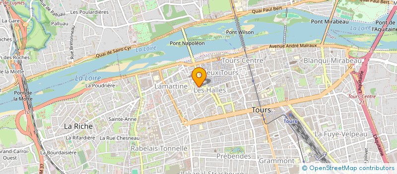 localisation de l'entreprise LE DEPANNAGE TECHNIQUE MENAGER TV à TOURS
