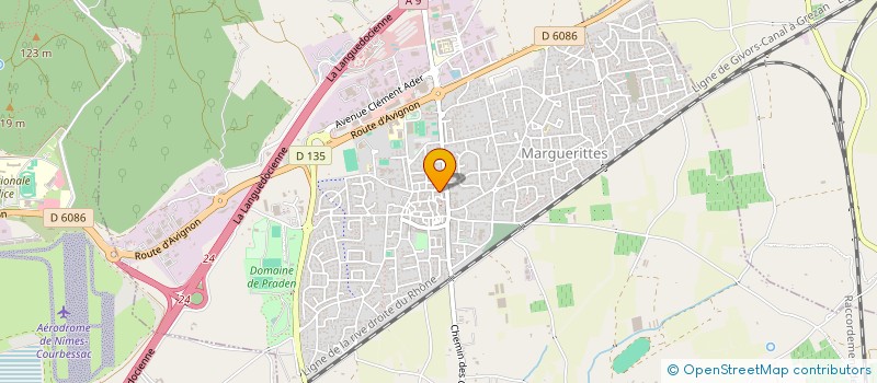 localisation de l'entreprise LE DEPANNEUR  MARGUERITTES