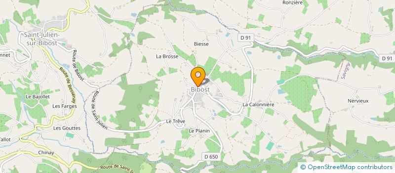 localisation de l'entreprise LE DEPANNEUR  BRUSSIEU